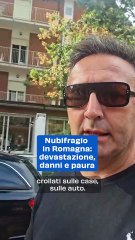 Nubifragio in Romagna: devastazione, danni e paura