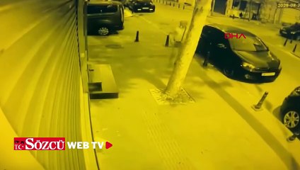 Bayrampaşa’da düşen cüzdandaki paraları aldı, güvenlik kamerasına yakalandı