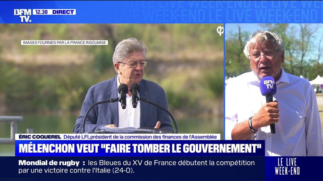Blocage du 10 septembre: "Nous entendons assumer notre rôle de premier opposant au gouvernement Bayrou", affirme Éric Coquerel