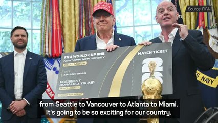President Trump ready to welcome 'biggest sporting event' to North America