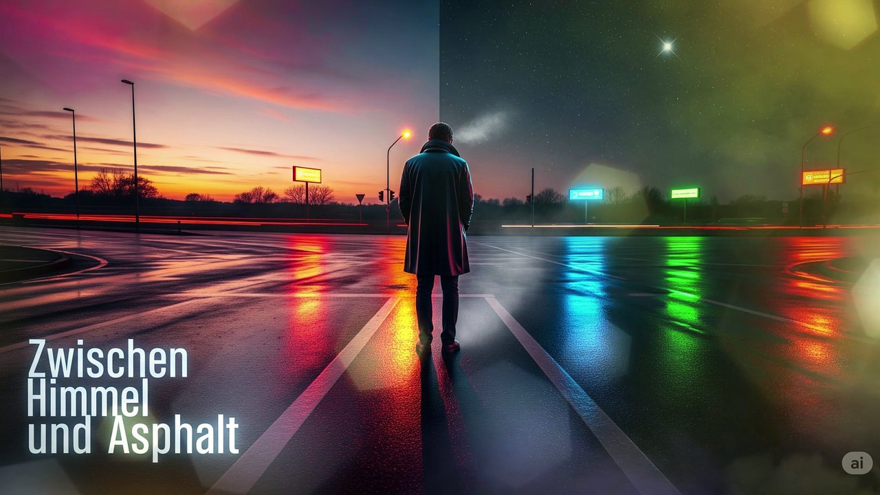 Zwischen Himmel und Asphalt