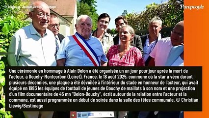 Hommage à Douchy un an après le départ d'Alain Delon, l'absence remarquée de son fils Anthony, qui s'explique : "Je ne trouvais pas cela normal..."