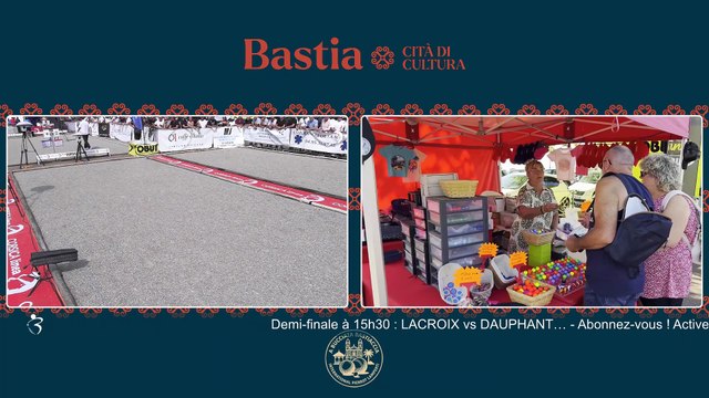 Phases finales - Bastia (Haute-Corse) : International triplette open Pierrot Lamperti 2025 - TOP 1500 Pétanque (3)