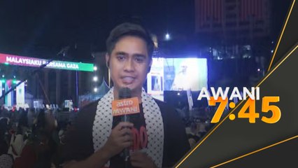 Kekejaman Zionis: Himpunan dan Selawat Malaysiaku bersama Gaza