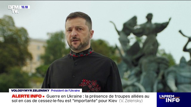 Volodymyr Zelensky affirme que l'Ukraine veut une paix digne et globale