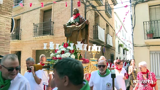 Marcilla festeja en honor a San Bartolomé