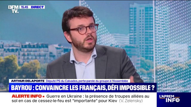 Gouvernement Bayrou: Je pense que la dissolution a été l'acte le plus déraisonnable depuis 50 ans , estime Arthur Delaporte, porte-parole du PS