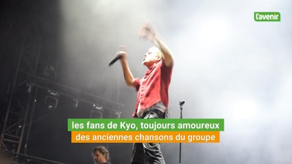 Les fans de Kyo, toujours amoureux des anciennes chansons du groupe