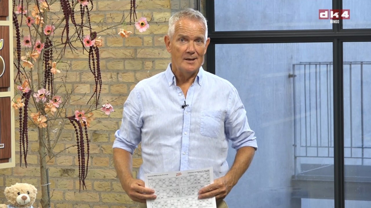 Peter Skram fortæller om Niels-Erik Rasmussen i Nakskov og JACKPOT fra 24.000 til 6.000 kroner | SIFA tv bingo og sendt den 20 August 2025 på DK4