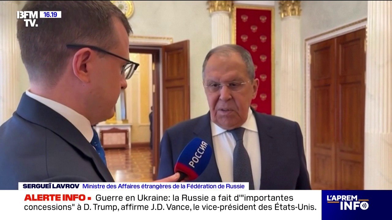Guerre en Ukraine: "Zelensky est obstiné et pose des conditions exigeantes pour une rencontre avec Poutine", lance le chef de la diplomatie russe, Sergueï Lavrov