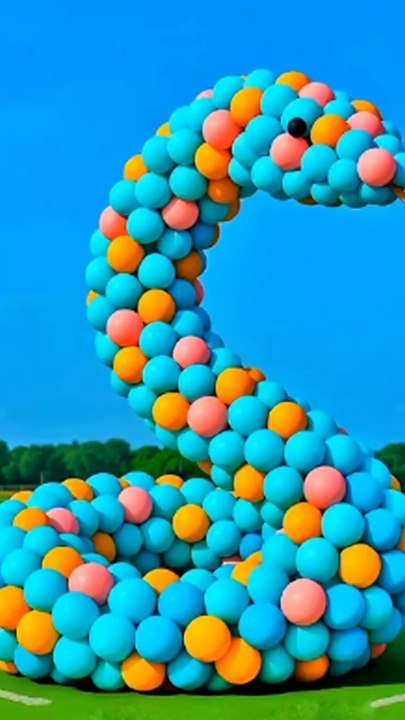 the moscot vibrato assistant snake placed on the football field