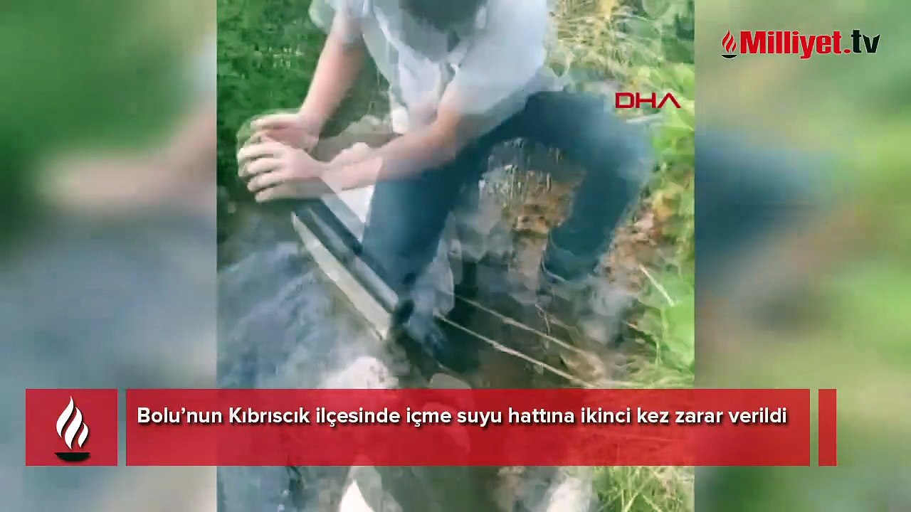 İlçedeki içme suyu hattına 1 haftada ikinci saldırı! Belediye başkanından açıklama geldi
