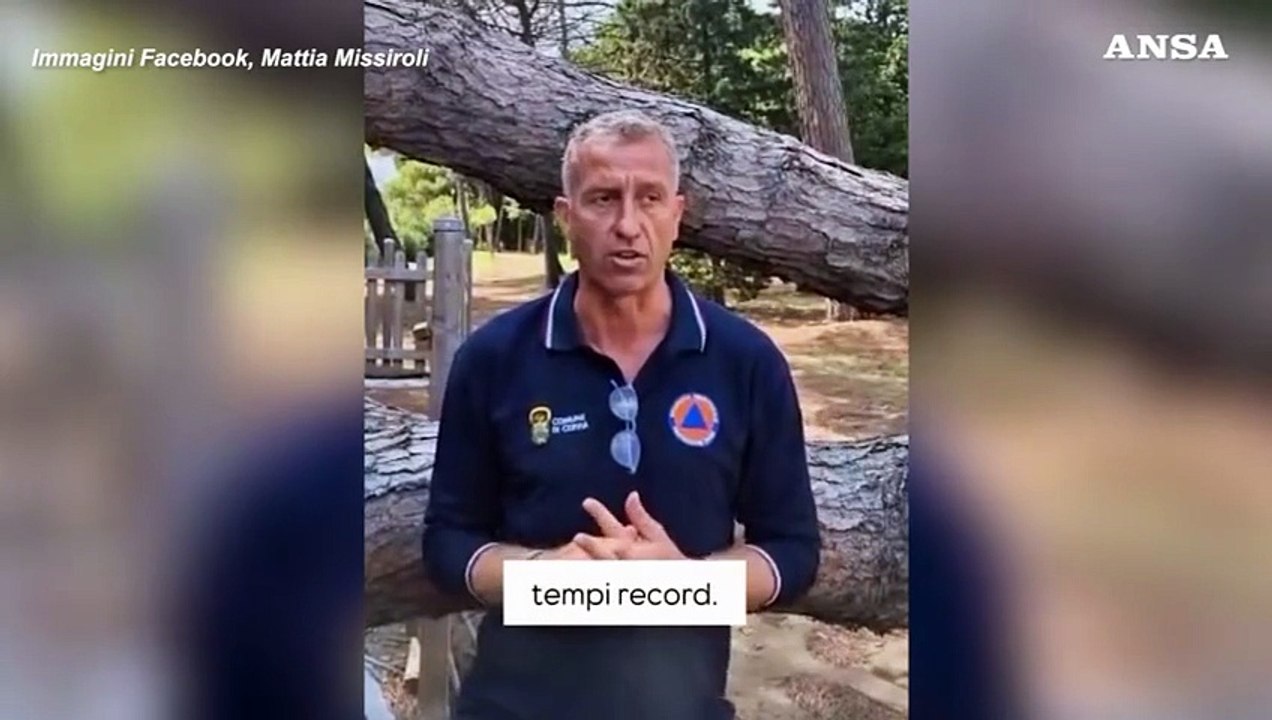 Maltempo sulla Riviera Romagnola, Missiroli: "Normalita' in tempi record"