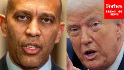 'Behaving Like A Racial Arsonist': Hakeem Jeffries Reacts To Trump's Post About Slavery