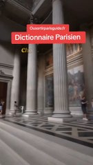 le dictionnaire parisien