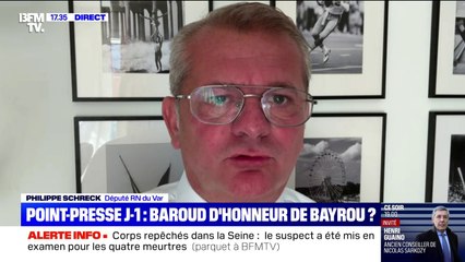 Mouvement du 10 septembre: "Le vrai mouvement populaire, ce sera les élections", lance Philippe Schreck Député RN du Var