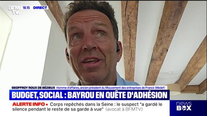 Budget 2026: "Les Français achètent peu, investissent peu et retardent leur achat immobilier", estime Geoffroy Roux de Bézieux, ancien président du MEDEF
