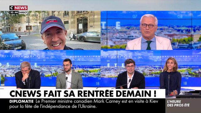 Jean-Marc Morandini présente la rentrée de Morandini Live dès demain à 10h35 en direct avec un nouveau studio plus grand et plus moderne