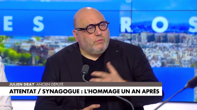 Julien Dray sur l'hommage un an après l'attentat à la synagogue de La Grande-Motte