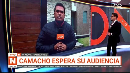 CAMACHO ESPERA AUDIENCIA