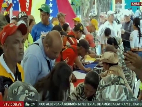 Pueblo de Portuguesa se alista en las filas de la Milicia Nacional Bolivariana