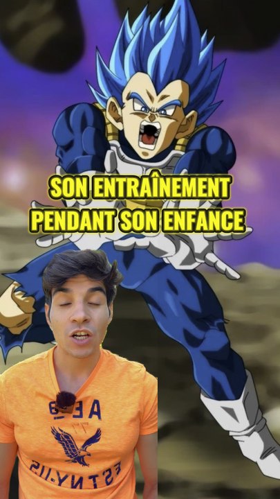 Comment Vegeta s’est entraîné pendant son enfance ?