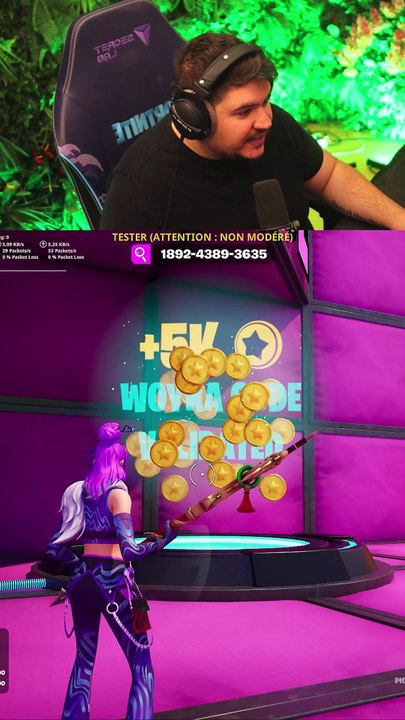 Des codes pour ouvrir un max de caisse 💪Pour jouer : Case Opening Simulator #fortnite #pirastack