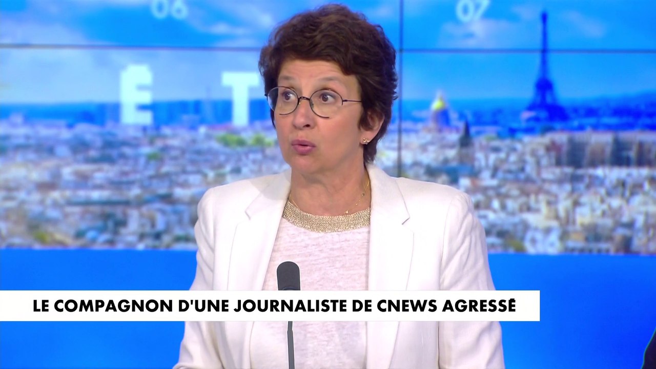 Véronique Jacquier sur l'agression au couteau subie par le compagnon d'une journaliste de CNEWS