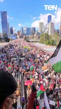آلاف الأستراليين يشاركون في مسيرات داعمة للفلسطينيين وللمطالبة بوقف الحرب على غزة