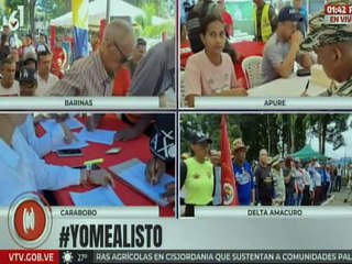 Barinas dice presente en la jornada de alistamiento militar
