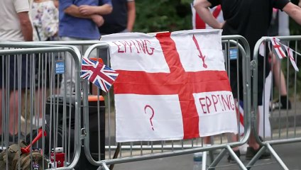 Fresh protests outside Epping’s Bell Hotel