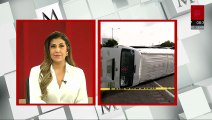 Se reporta volcadura de un transporte público que se dirigía hacia CdMx