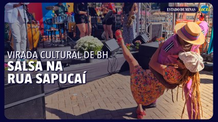 Virada Cultural: apresentação circense anima Rua Sapucaí