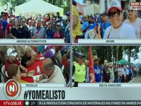 Pueblo patriota de Barinas se alistan a las filas de la Milicia Nacional Bolivariana