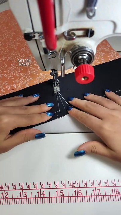 how to sew pretty sleeve  #sew #sewer #sewing #sewinglove #sewingtips #sewingproject (1)