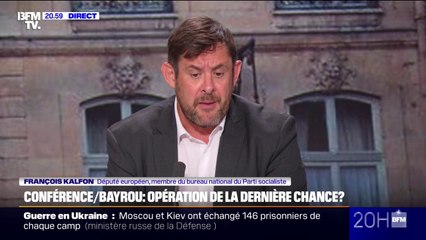 10 septembre: "Je crois que nous sommes potentiellement à la veille d'une sorte de collapse" déclare François Kalfon, député européen PS