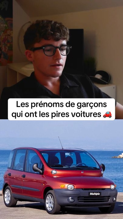 Les prénoms de garçons qui ont les pires voitures 🚗 #prenom #prenoms #prénom #classement #voiture