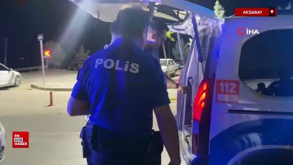 Aksaray'da kayınbiraderine kızdı, hastane önünde havaya ateş açtı