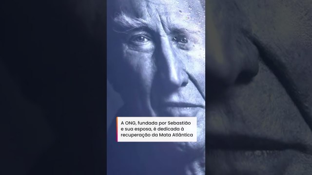 Vídeo mostra cinzas de Sebastião Salgado sendo depositadas no plantio de árvore em Minas Gerais