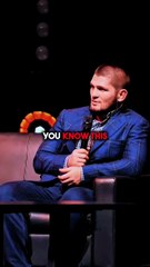 Khabib Puts A Young Muslim Boy OnThe Spot