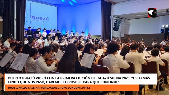 Puerto Iguazú vibró con la primera edición de Iguazú Suena 2025