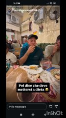 michele monopoli con Frank gramuglia poi dice che deve stare a dieta