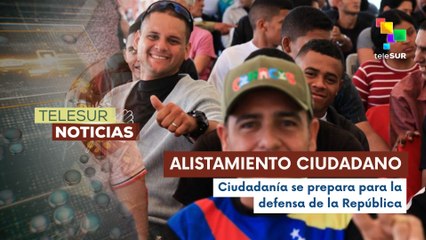 Caracas celebra exitosa segunda jornada de alistamiento por la soberanía