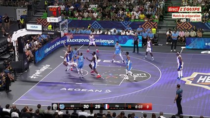 Le replay de Grèce - France - Basket - Match amical