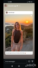 chiara Ferragni story vacanze in grecia