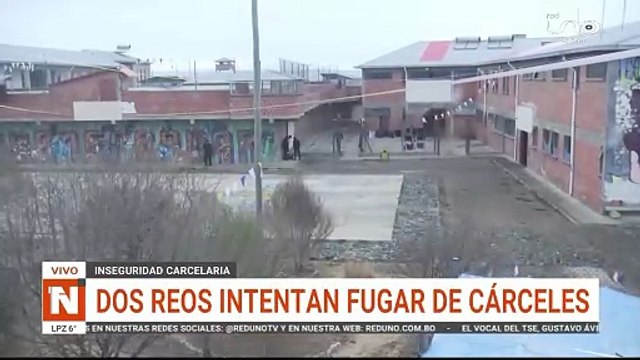 DOS REOS INTENTAN FUGAR DE CÁRCELES