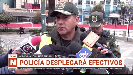POLICÍA DESPLEGARÁ EFECTIVOS PARA TRASLADOS