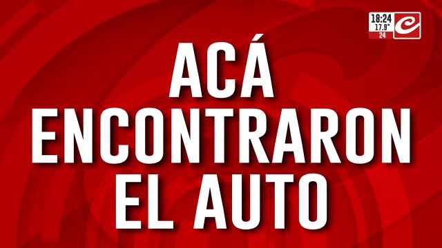 Acá encontraron el auto con dos personas muertas