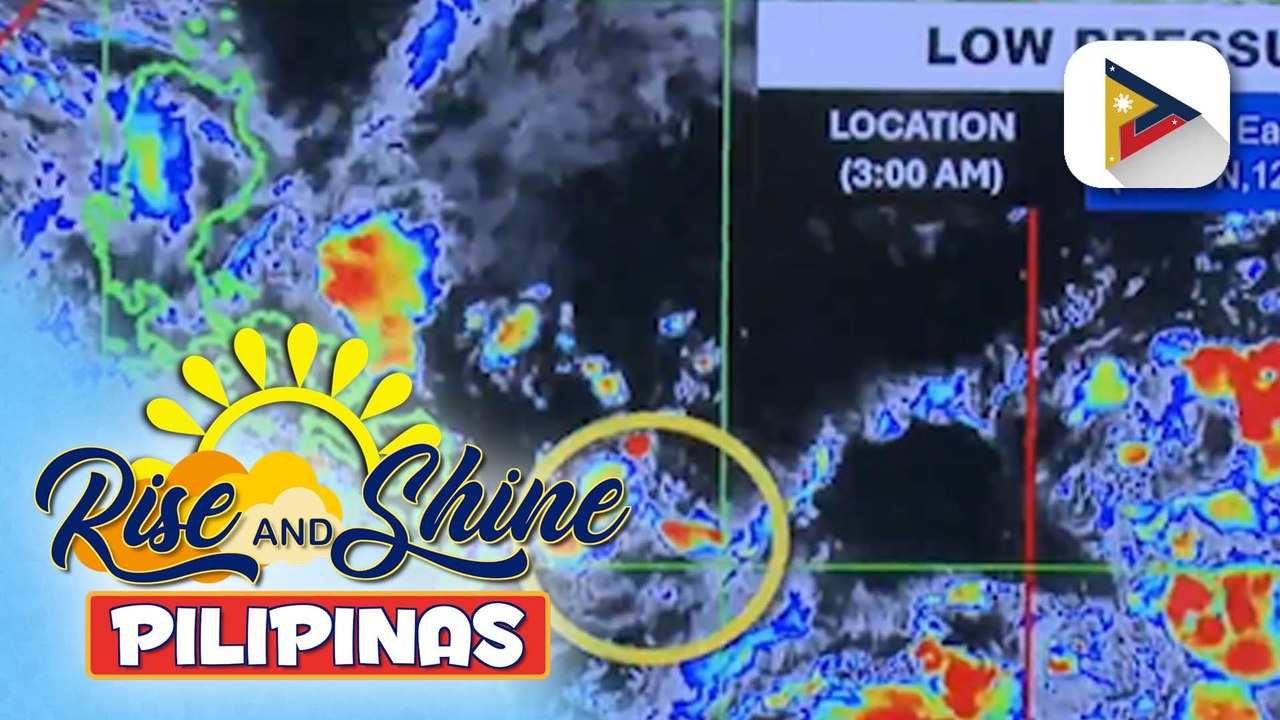 Binabantayang LPA sa loob ng PAR, mababa ang posibilidad na magiging isang ganap na bagyo ayon sa PAGASA | Vel Custodio
