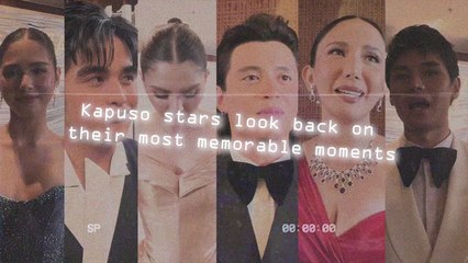 Kapuso stars look back on their most memorable moments | Online Exclusive